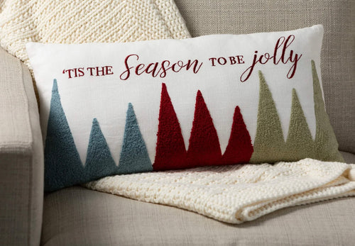 Tis The Season To Be Jolly Pillow