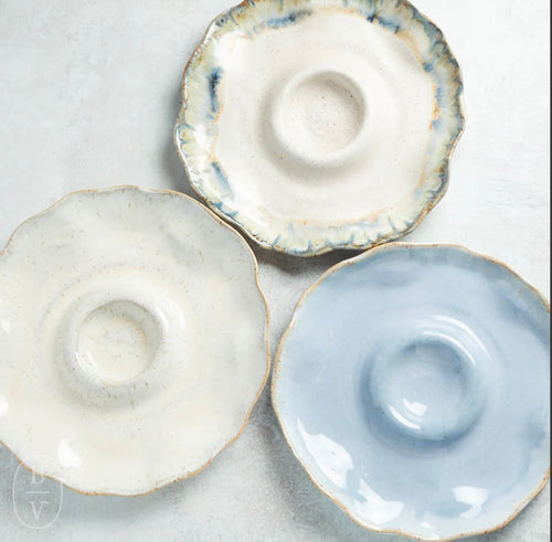 Etta B Small Hor D'Oeuvre Dish- Charming White (not shown)