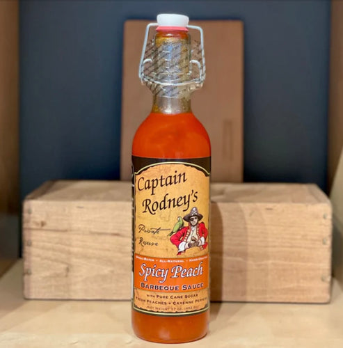 Captain Rodney's Spicy Peach BBQ Sauce