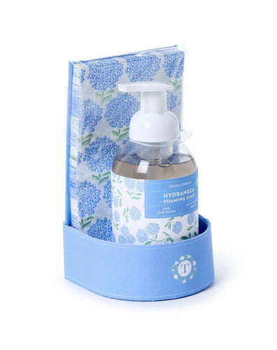 Two's Company Hydrangea Foaming Soap/Guest Towel