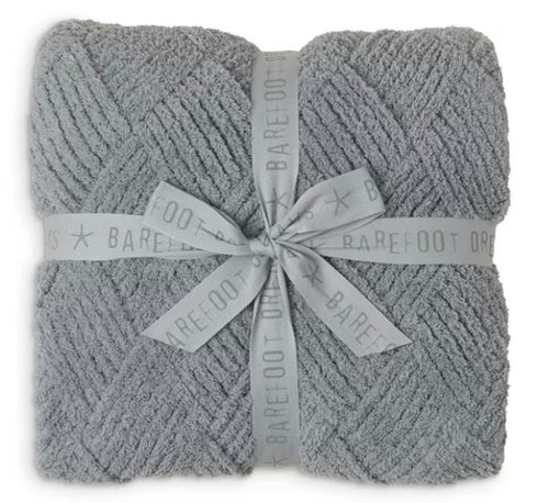 Barefoot Dreams Cozy Chic Throw-Moonwater