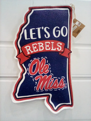 Glory Haus Ole Miss Door Hanger