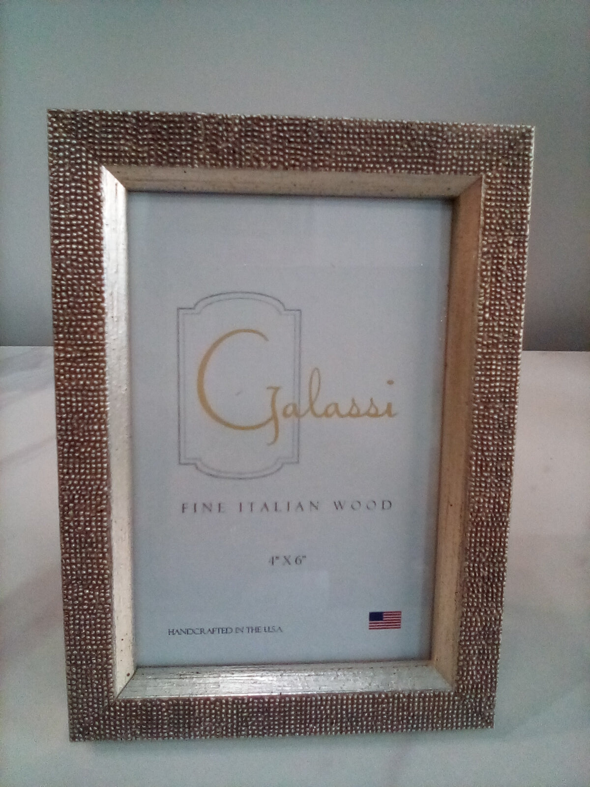 Galassi 4x6 Silver Picture Frame
