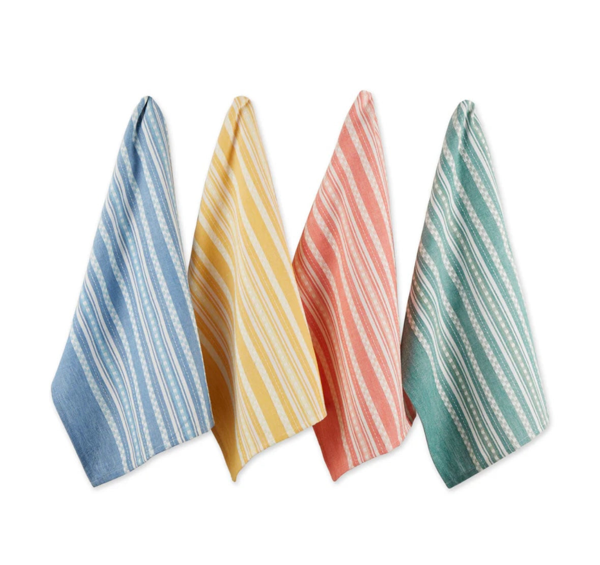 DHI Paradise Dolby Stripe Tea Towel Set/4