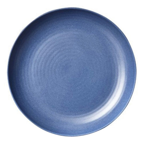 Tag Brooklyn Blue Denim Melamine Dinner Plate