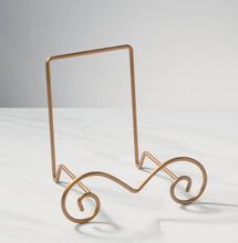 Load image into Gallery viewer, Large Stratford Metal Bowl Easels: Gold