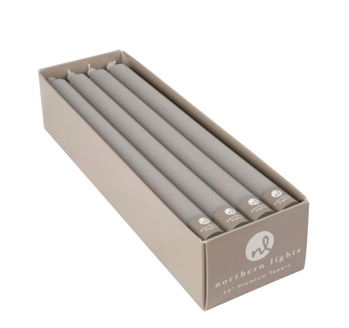 Northern Lights Light Grey Candlestick