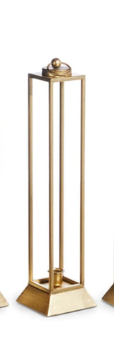 Raz Medium Gold Lantern