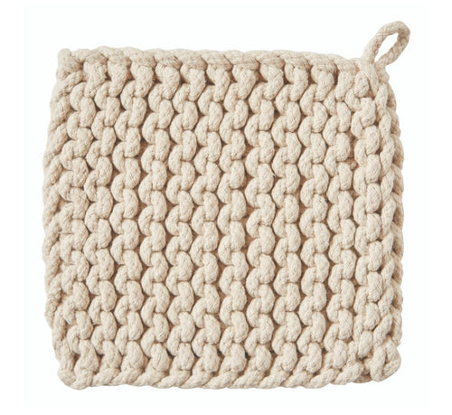 Tag Natural Crochet Trivet