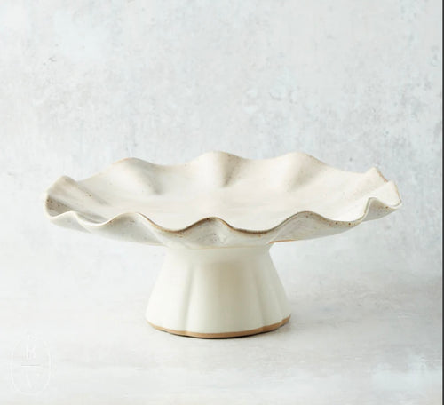 Etta B Freeform Cake Stand-Charming White (not shown)