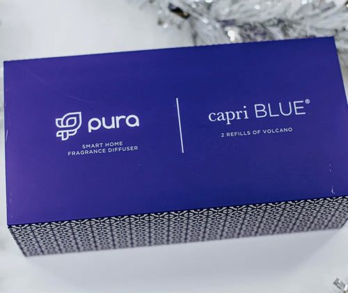 Pura Smart Capri Blue Volcano Diffuser Set