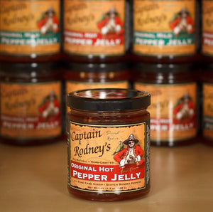 Captain Rodney's Mild or Hot Pepper Jelly