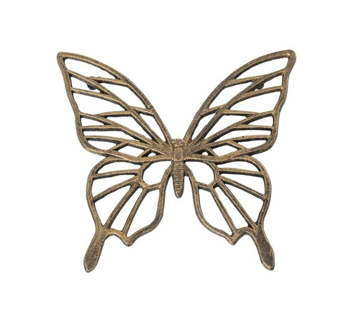 Bronze Butterfly Trivet