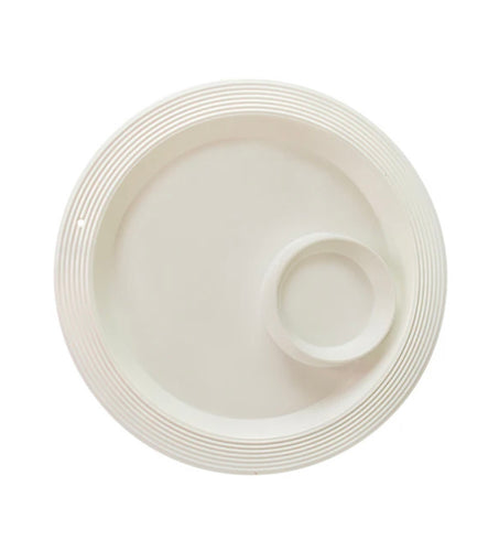 Nora Fleming Melamine Chip & Dip Pinstripe