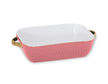 Load image into Gallery viewer, Beatriz Ball Rectangle Baker with Gold Handles-any color