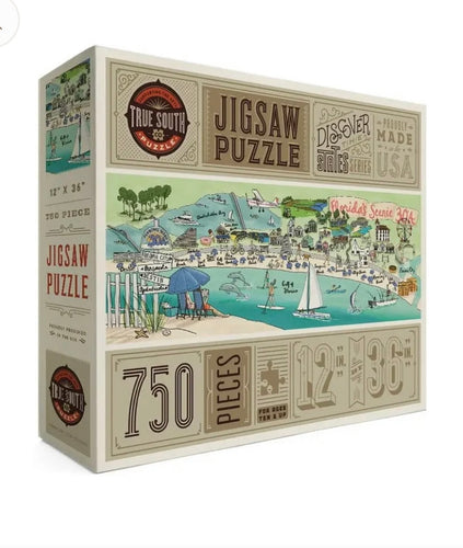 True South Florida Scenic 30A 750 piece Jigsaw Puzzle