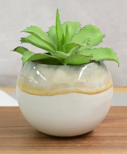 Etta B Globe Vase-Magnolia