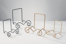 Load image into Gallery viewer, Small Stratford Metal Bowl Easels: Gold