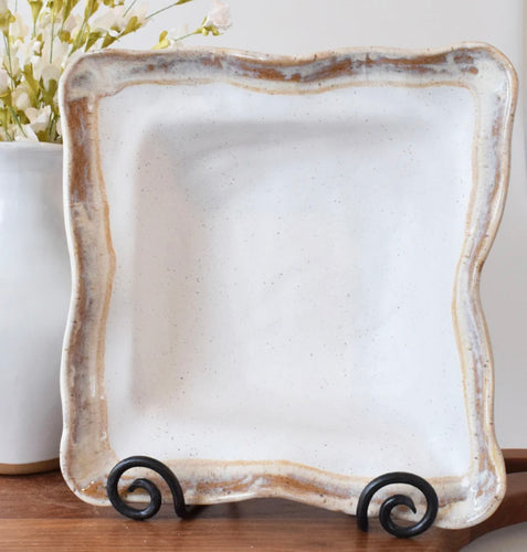 Etta B Medium Square Bowl-Cottonwood