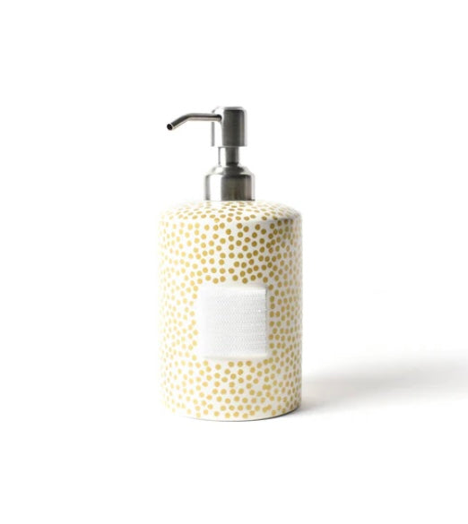 Happy Everything Gold Small Dot Soap Pump