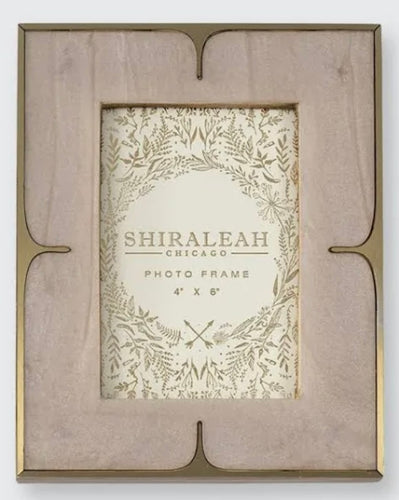 Shiraleah Ariston 4 x 6 Frame- Ivory