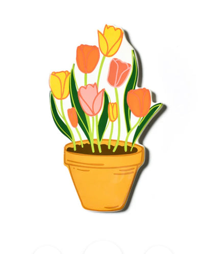 Happy Everything Big Pot of Tulips Attachment