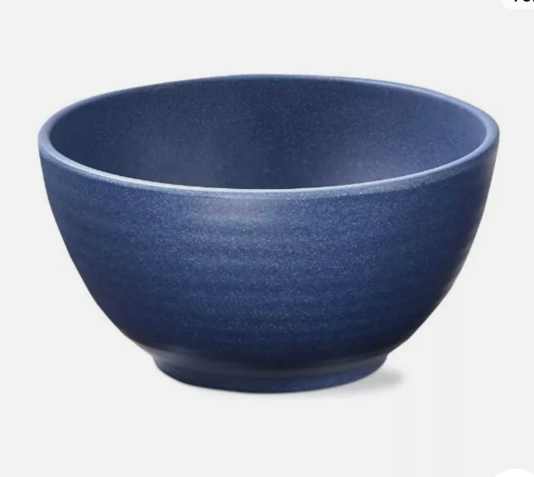 Tag Brooklyn Blue Denim Melamine Cereal Bowl