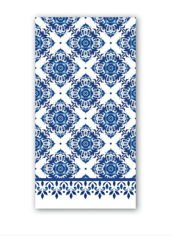 Michelle Design Indigo Seas Hostess Napkins