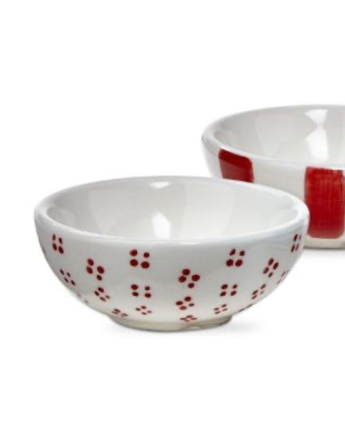 Tag Weekend Dip Bowl-Red