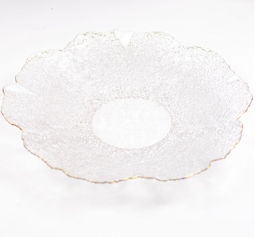 Royal Standard Cannes Glass Serving Bowl