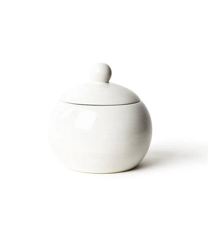 Coton Colors Signature White Medium Lollipop Jar