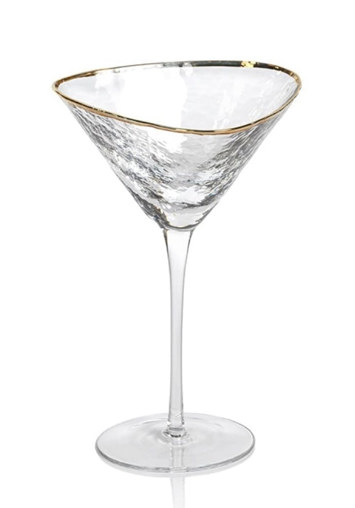 Sachi Cocktail / Martini Glasses, Set of 4 by Zodax