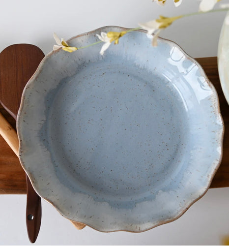 Etta B Pie Dish-Wisteria