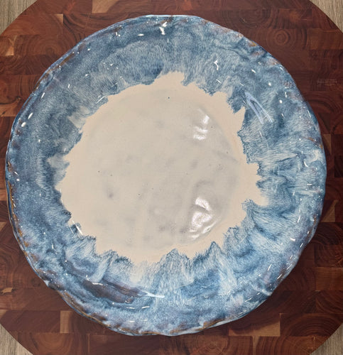 Tab Boren Large Blue Platter