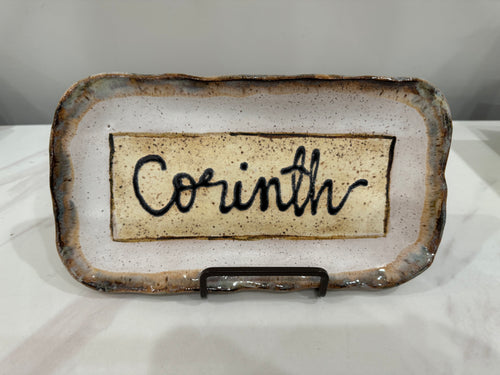 Etta B- Corinth Plate- Magnolia