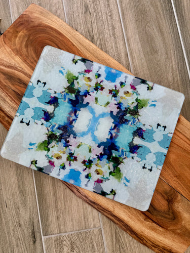 Laura Park Park Avenue Large Glass Cutting Board