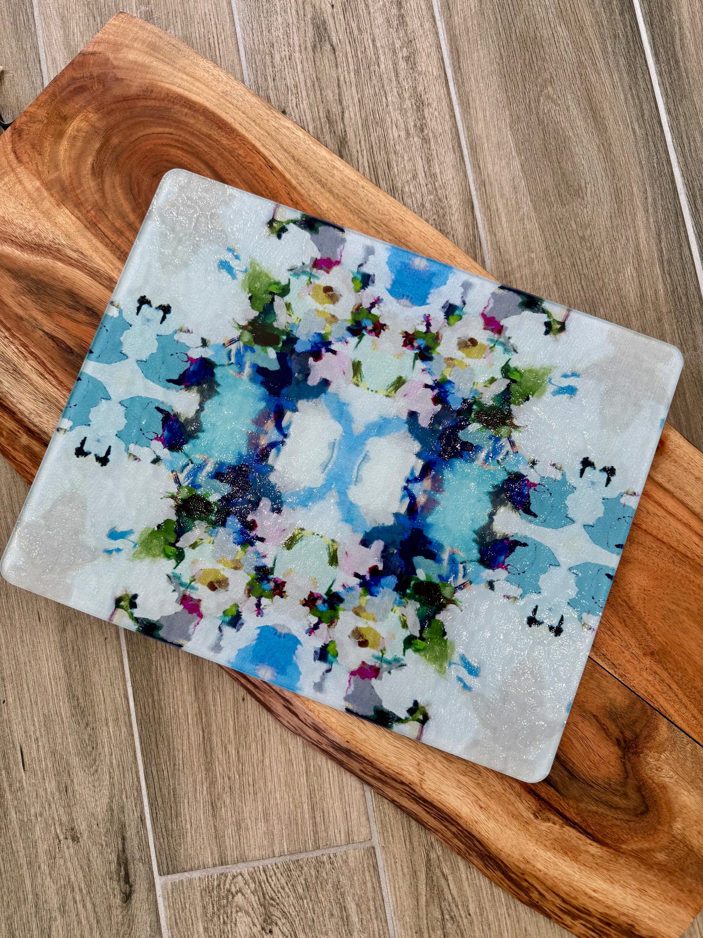 Laura Park Park Avenue Large Glass Cutting Board