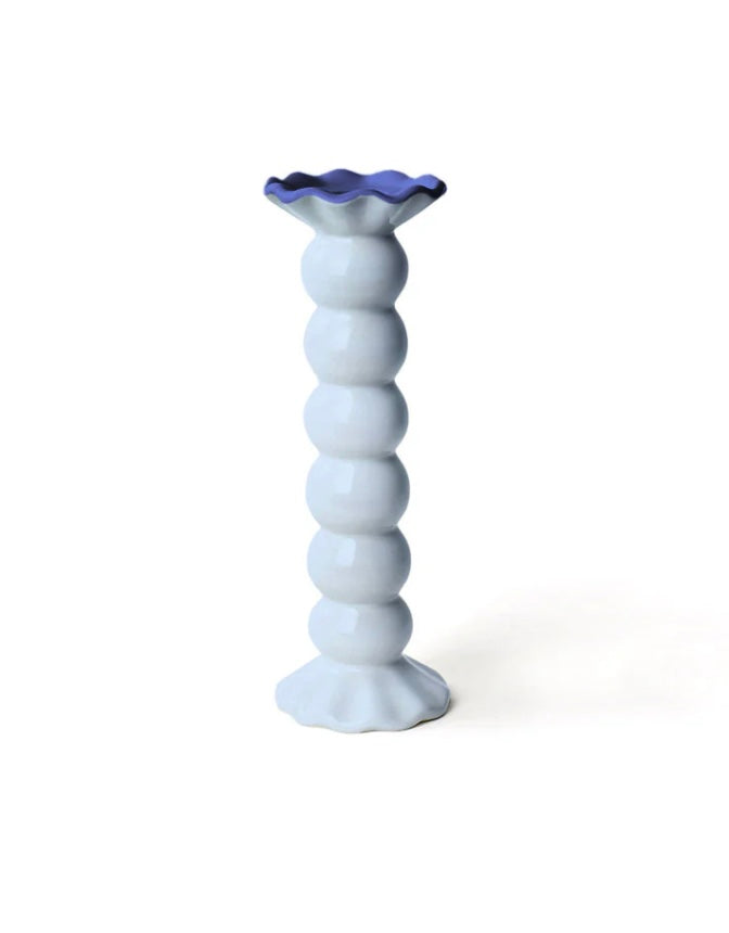 Coton Colors Ruffled Knobbed Candle Holder - Thumbnail 2
