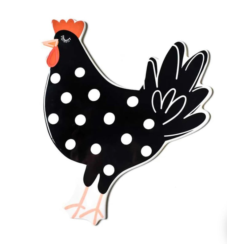 Happy everything Polky Dot Chicken Big Attachment
