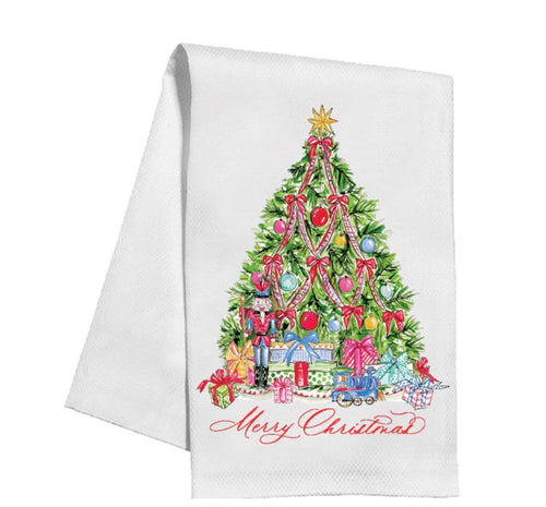 Roseanne Beck Traditional Holiday Tree Kitchen Towel