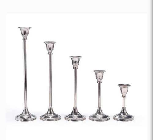 Nickel Plated XXL Candlestick