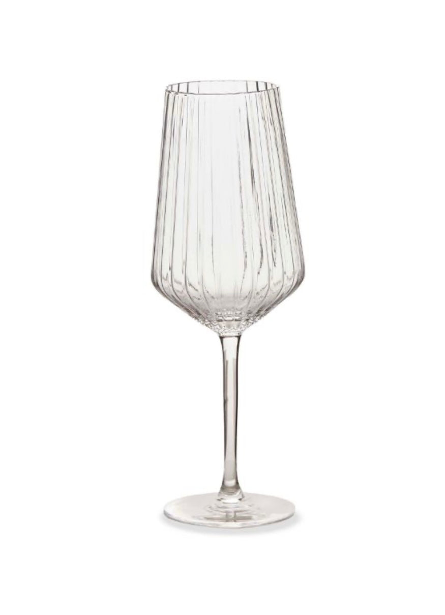 Tag Gramercy Fluted Wine Glass – Ginger's of Corinth