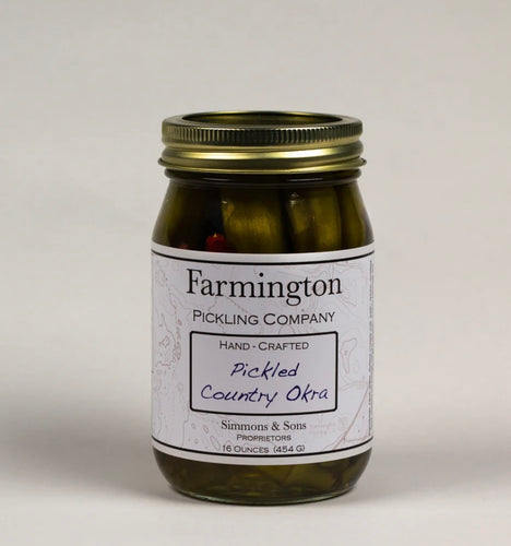Farmington Pickling Company Pickled Country Okra