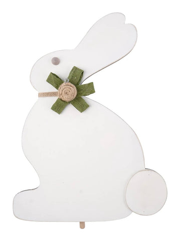 Glory Haus White Bunny Topper