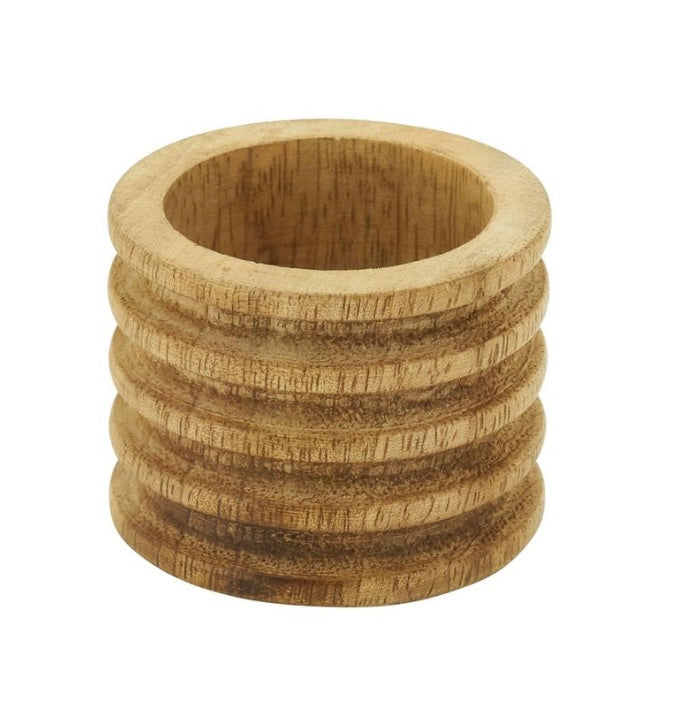 Saro Natural Wood Napkin Ring