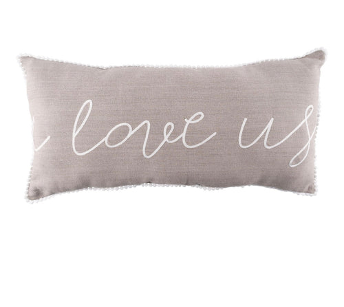 Glory Haus I Love Us Pillow