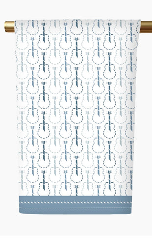 Honey & Hank Guitar Tea Towel