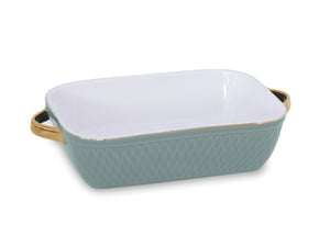 Beatriz Ball Rectangle Baker with Gold Handles-any color