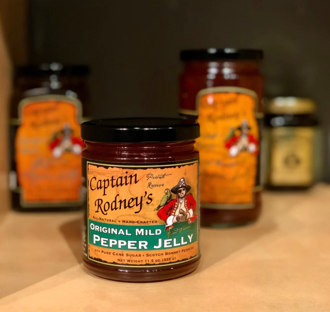 Captain Rodney's Mild or Hot Pepper Jelly