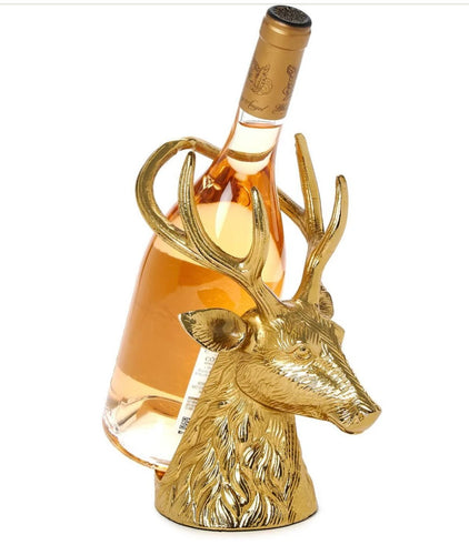 Gold Stag Bottle Holder